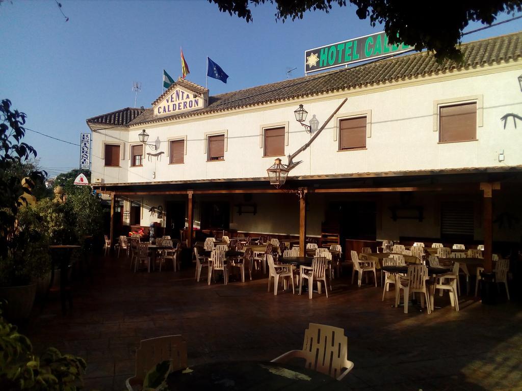 Hotel Restaurante Calderon Arcos de la Frontera Kültér fotó